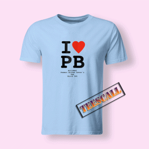 Tshirts I Heart PB National Peanut Butter