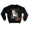 Merry Llamas Christmas Ugly Sweatshirt