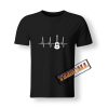 Acoustic Guitar Heartbeat T-Shirt