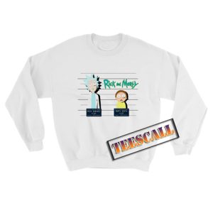 Rick And Morty Mugshot Sweatshirt